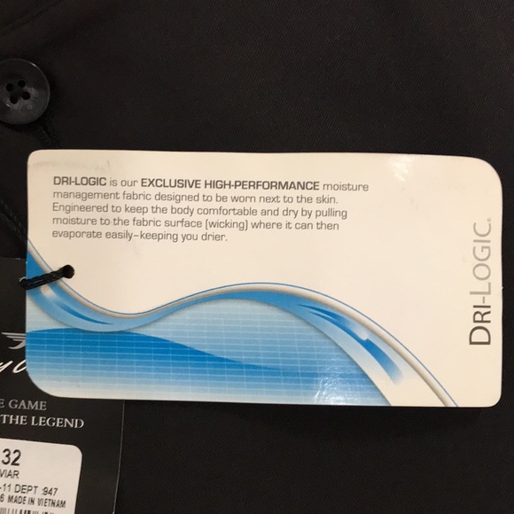 NWT Tommy Armour Dri-Logic Golf Shorts Black - Picture 14 of 16